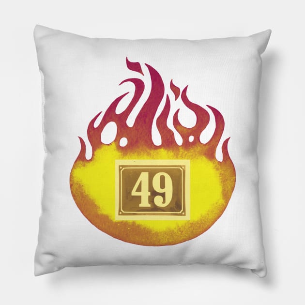 49ers Pillow by Pro-tshirt