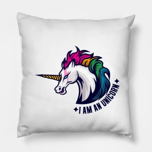 i am an unicorn Pillow