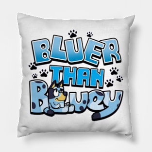 bluey funny Pillow