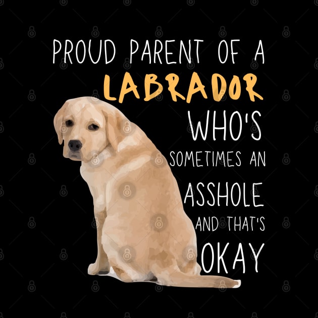 Proud Parents of Labrador Pet Lover by Azulan Creatives