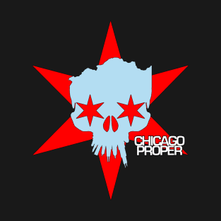 Chicago Proper Star Skull T-Shirt