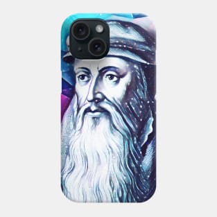 John Knox Snowy Portrait | John Knox Artwork 13 Phone Case