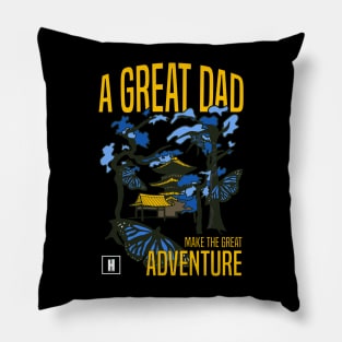 a great dad make great adventure recolor 04 Pillow