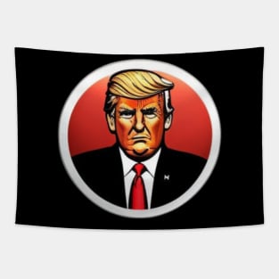 trump mugshot Tapestry