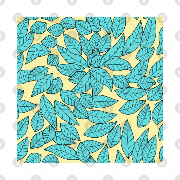 Leaves illustration by Pop Cult Store