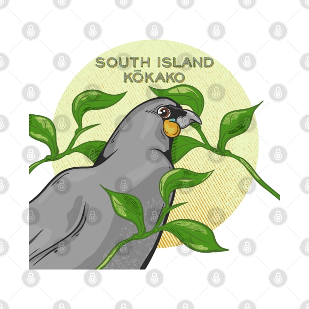 South Island Kokako by mailboxdisco