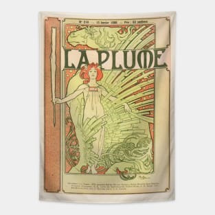 La Plume,1898 Tapestry