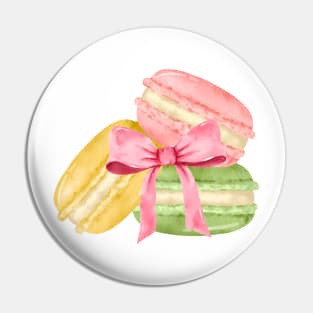 Three Macarons Pin