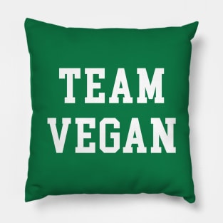 Team Vegan Pillow