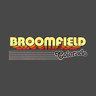 Broomfield, Colorado | Retro Stripes T-Shirt