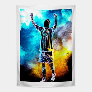 Soul of messi 10 Tapestry