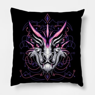 dragon shield Pillow