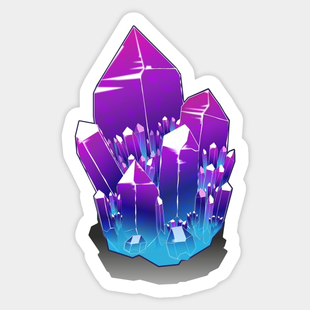 Space Crystal Stickers | AD024