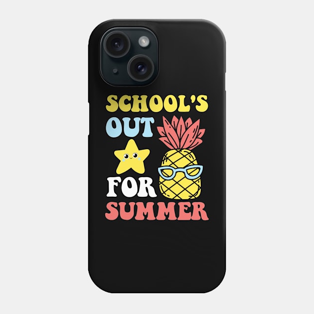 Schools out for summer Phone Case by TeeGuarantee