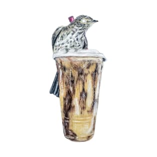 Wood Thrush Iced Coffee T-Shirt