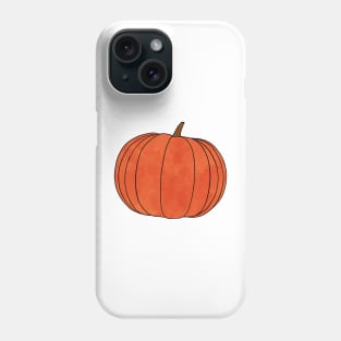 Pumpkin Watercolor Phone Case