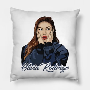 hi olivia Pillow