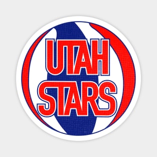 Defunct Utah Stars Basketball 1970 Magnet