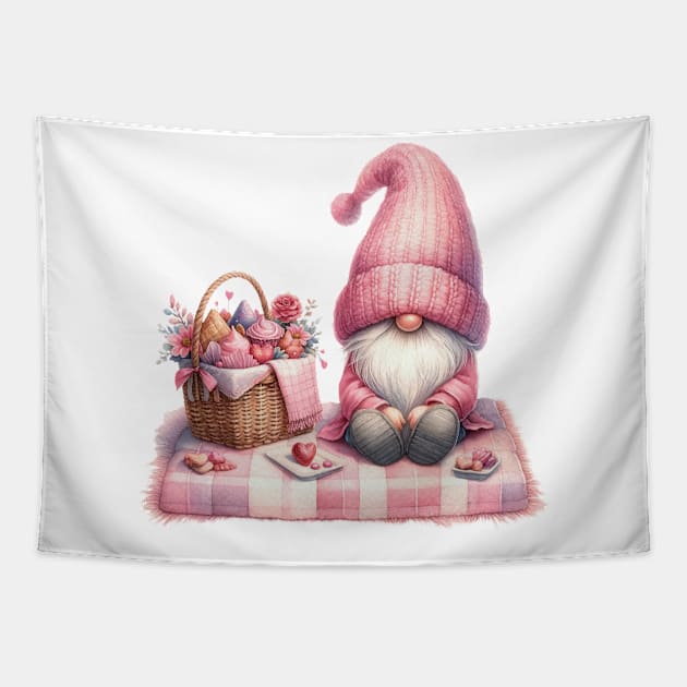 Gnomes T Shirt Valentine T shirt For Women Tapestry by Pretr=ty