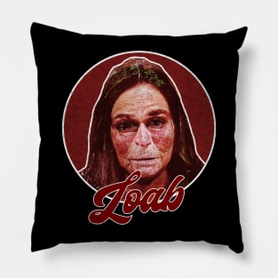 Loab AI Lady Pillow