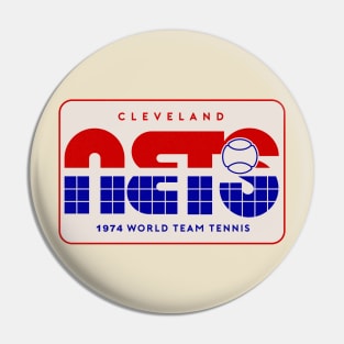 Defunct Cleveland Nets World Team Tennis 1974 Pin