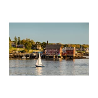 Manufactory Old Paint Factory - Rocky Neck, Gloucester, MA - Gloucester Seaport T-Shirt