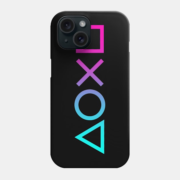 PS4 Ombre [Large Print] Phone Case by TealYEEZUS