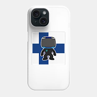 Valtteri Bottas Custom Bobblehead - Flag Edition 2021 Season Phone Case