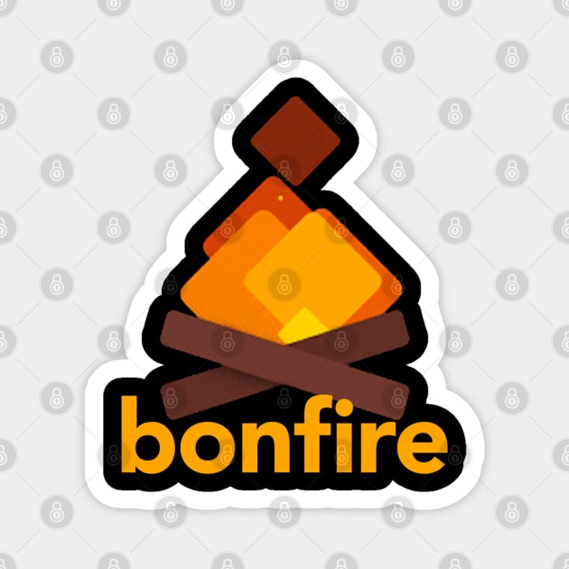 Bonfire crypto Bonfire Coin Cryptocurrency Bonfire Token Magnet by JayD World