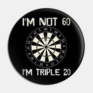 Darts Age Joke Precision Game Dart Throw Pin