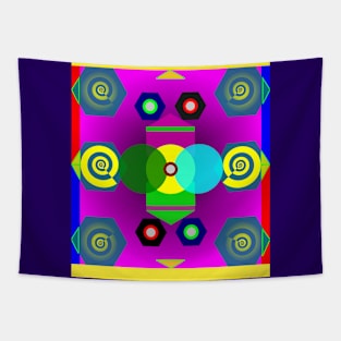 Geometric Trip Tapestry