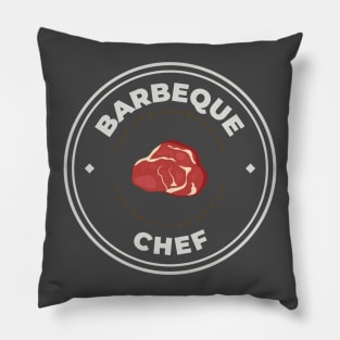 Barbeque chef logo Pillow