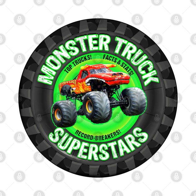 Truck Tire of Monster by rickyrickbob