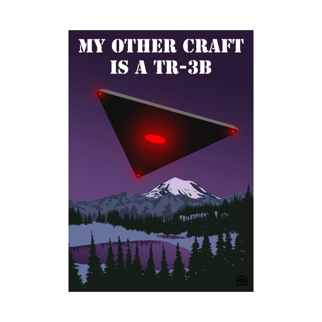 My Other Craft Is A TR-3B by matjackson