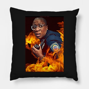 911 - Henrietta ‘Hen’ Wilson - Flames Pillow