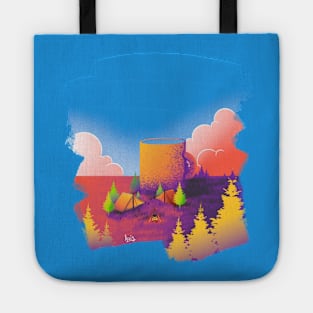 Coffee and campsite Tote