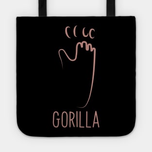 Gorilla Affe Tier Tote