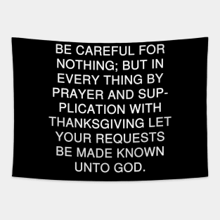 Philippians 4:6 Bible Verse KJV Text Tapestry