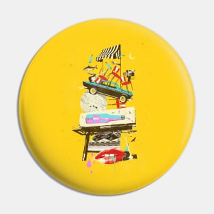 LA PSYCH ADVERT Pin