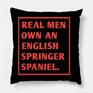 English Springer spaniel Pillow