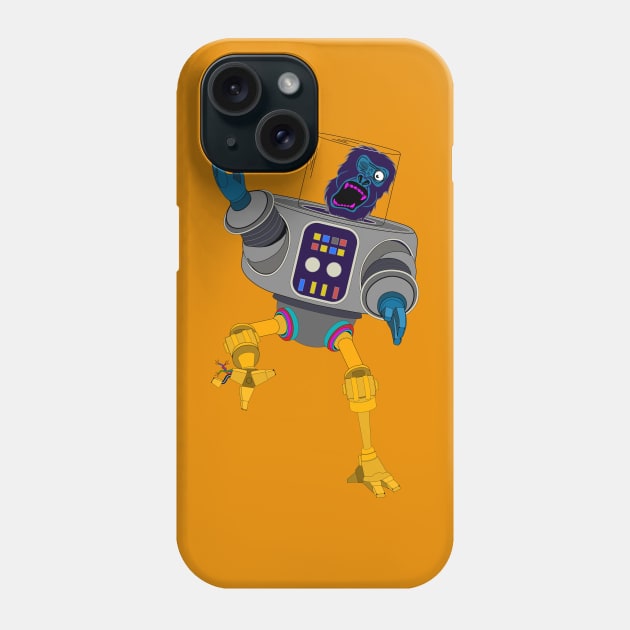 Spare Parts Robot Monkey Phone Case by Milkshake Burps