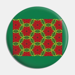 Poinsettia Pin