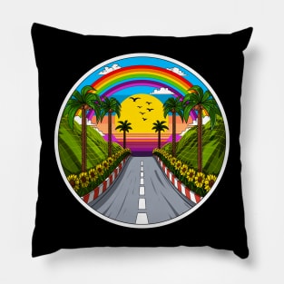 Hippie Summer Holiday Pillow