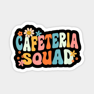 Cafeteria Squad Groovy Lunch Lady Crew Magnet