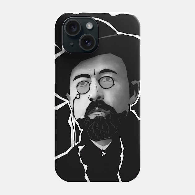 Anton Pavlovich Chekhov Phone Case by Exile Kings 