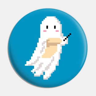 Ghost Writer - Pixel Pals Pin