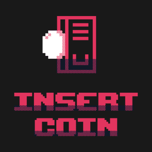 Insert Coin Retro Arcade T-Shirt