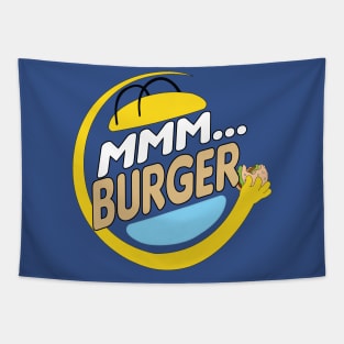 Mmm Burger Tapestry