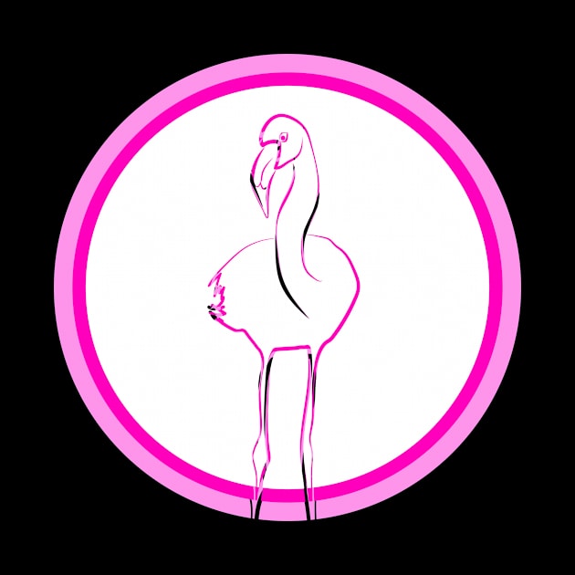 Flamingos flamingo by Johnny_Sk3tch