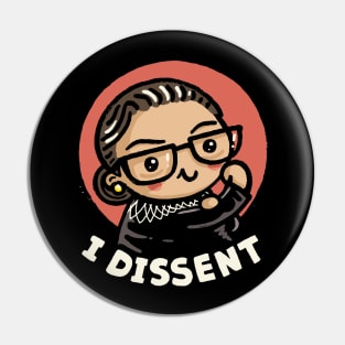 Girl power I Dissent Pin